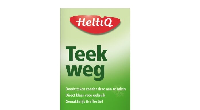 Tekenbeet? Verwijder teken zonder deze aan te raken met HeltiQ Teekweg Samen Zwanger - Verwijder teken zonder deze aan te raken met HeltiQ Teekweg verpakking